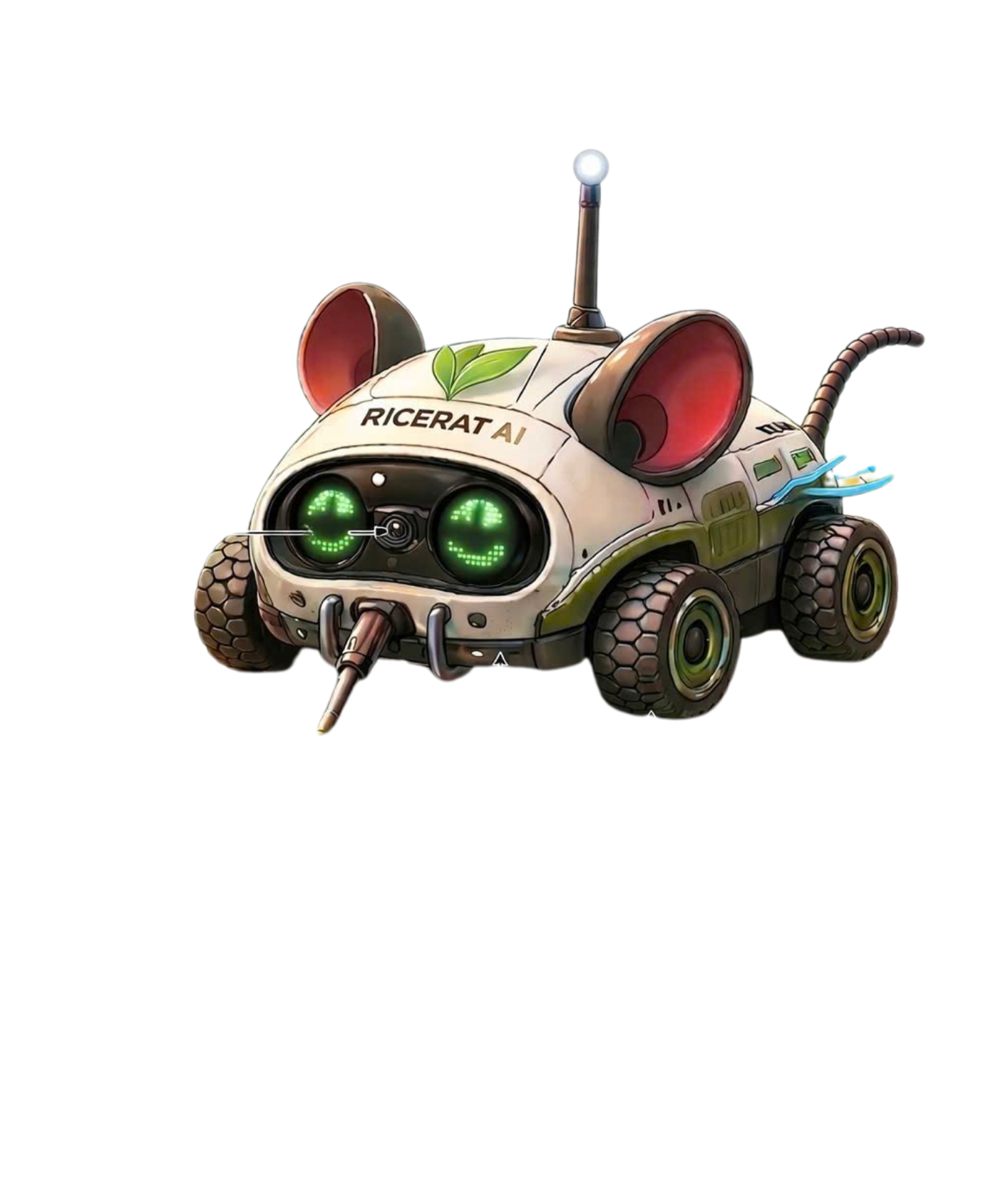 RiceRat AI — rodent-inspired micro-robot